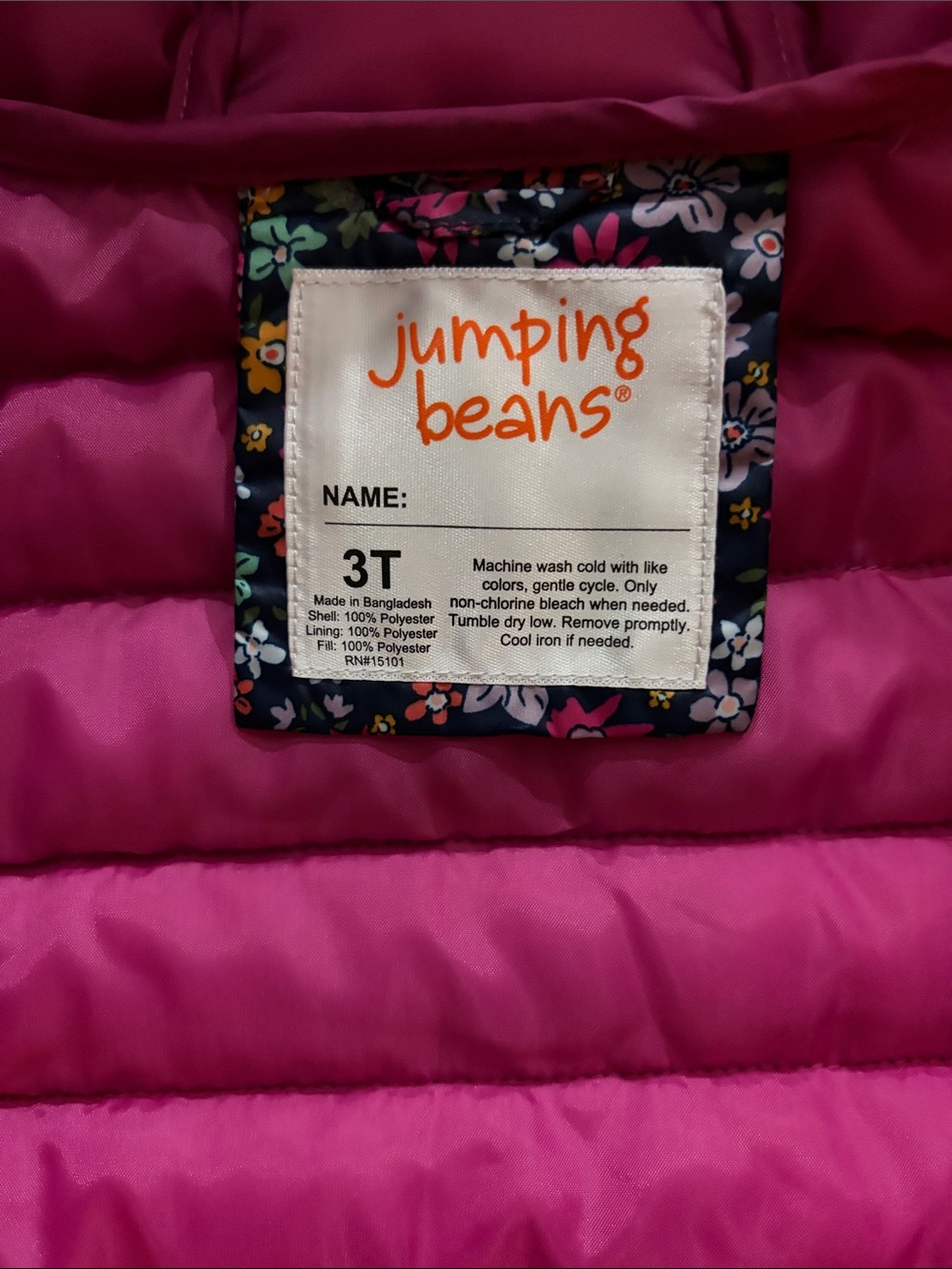 Kids Jacket Type Identification - Picture 2 of 3